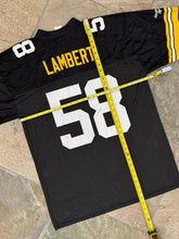 Load image into Gallery viewer, Vintage Pittsburgh Steelers Jack Lambert Reebok Football Jersey, Size Large