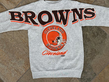 Load image into Gallery viewer, Vintage Cleveland Browns Cliff Engle Football Sweatshirt, Size Small