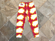 Load image into Gallery viewer, Vintage Kansas City Chiefs Zubaz Football Pants, Size Large