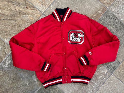 Vintage Georgia Bulldogs Starter Satin College Jacket, Size Large
