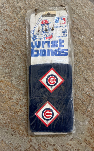 Vintage Chicago Cubs MLB Sweat Wristbands ###