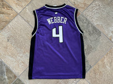 Load image into Gallery viewer, Vintage Sacramento Kings Chris Webber Reebok Basketball Jersey, Size Youth Large, 14-16