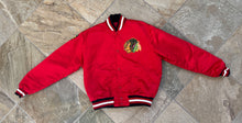Load image into Gallery viewer, Vintage Chicago Blackhawks Starter Satin Hockey Jacket, Size Large