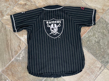 Load image into Gallery viewer, Vintage Los Angeles Raiders Starter Pinstripe Football Jersey, Size XL