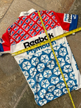 Load image into Gallery viewer, Vintage Reebok Plymouth Biking Cycling Shirt Jersey, Size Medium ###