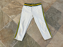 Load image into Gallery viewer, Vintage Oakland Athletics Mickey Tettleton Sand Knit Game Worn Baseball Pants