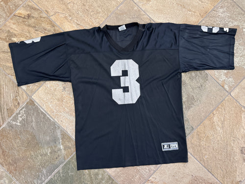 Vintage Oakland Raiders Jeff George Starter Football Jersey, Size 54, XXL