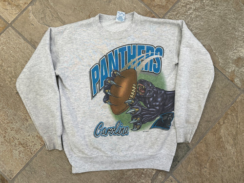 Vintage Carolina Panthers Salem Football Sweatshirt, Size Youth Large, 14-16
