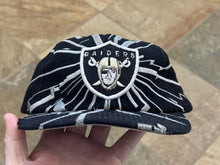 Load image into Gallery viewer, Vintage Oakland Raiders Starter Collision Snapback Football Hat