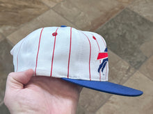 Load image into Gallery viewer, Vintage Buffalo Bills Universal Pinstripe Snapback Football Hat