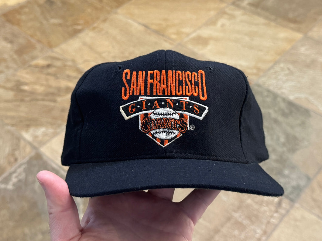 Vintage San Francisco Giants Signature Eds West Snapback Baseball Hat
