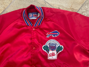 Vintage Buffalo Bills Super Bowl XXV Starline Satin Football Jacket, Size XL