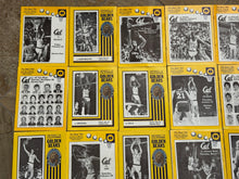 Load image into Gallery viewer, Vintage Lot of 31 80s Cal Bears Bear Net College Basketball Programs ###