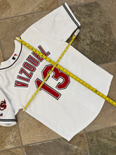 Load image into Gallery viewer, Vintage Cleveland Indians Omar Vizquel Majestic Baseball Jersey, Size Youth Large, 14-16
