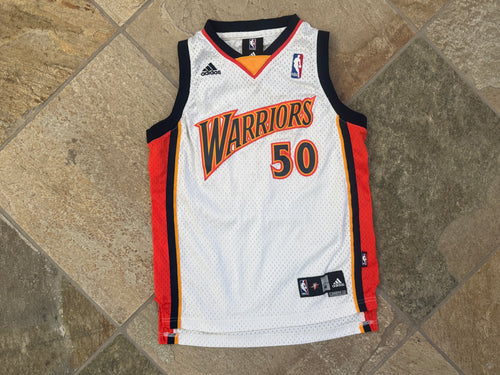 Vintage Golden State Warriors Corey Maggette Adidas Basketball Jersey, Size Youth Medium, 10-12