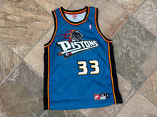 Load image into Gallery viewer, Vintage Detroit Pistons Grant Hill Nike Basketball Jersey, Size 44, Large