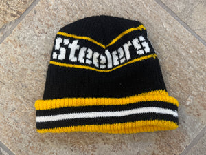 Vintage Pittsburgh Steelers Knit Ski Beanie Winter Cap Football Hat