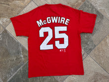 Load image into Gallery viewer, Vintage St. Louis Cardinals Mark McGwire Lee Baseball TShirt, Size Large