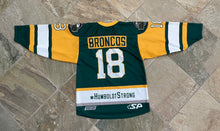 Load image into Gallery viewer, Humboldt Broncos SP SJHL minor league Hockey Jersey, Size Medium.