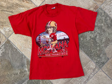 Load image into Gallery viewer, Vintage San Francisco 49ers Joe Montana Salem Football TShirt, Size Large