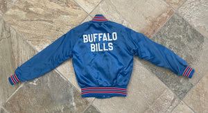Vintage Buffalo Bills Chalk Line Satin Football Jacket, Size Youth Small, 10-12