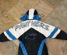 Load image into Gallery viewer, Vintage Carolina Panthers Pro Player Trench Coat Football Jacket, Size XL