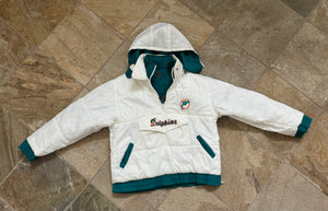Vintage Miami Dolphins Pro Player Parka Reversible Parka Football Jacket, Size Large