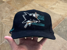 Load image into Gallery viewer, Vintage San Jose Sharks American Needle Pro Fitted Hockey Hat, Size 7 1/2