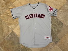 Load image into Gallery viewer, Vintage Cleveland Indians Shelley Duncan Game Worn Jackie Robinson Baseball Jersey