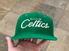 Load image into Gallery viewer, Vintage Boston Celtics Sports Specialties Script Snapback Basketball Hat