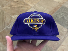 Load image into Gallery viewer, Vintage Minnesota Vikings Sports Specialties Circle Logo Snapback Football Hat