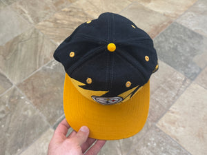 Vintage Pittsburgh Steelers Logo Athletic Sharktooth Snapback Football Hat