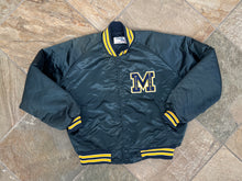 Load image into Gallery viewer, Vintage Michigan Wolverines Chalkline Satin College Jacket, Size XL