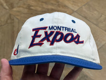 Load image into Gallery viewer, Vintage Montreal Expos Sports Specialties Script Snapback Baseball Hat