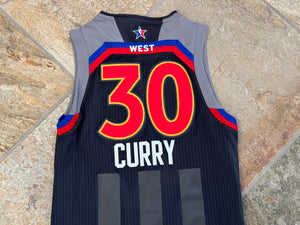 Golden State Warriors Steph Curry Adidas NBA All Star Basketball Jersey, Size Youth Small, 6-8