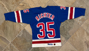 Vintage New York Rangers Mike Richter Starter Hockey Jersey, Size 46, Large