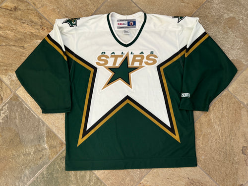 Vintage Dallas Stars CCM Hockey Jersey, Size XL