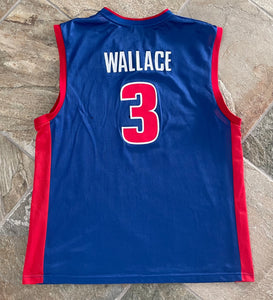 Vintage Detroit Pistons Rasheed Wallace Reebok Basketball Jersey, Size XL