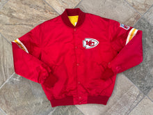 Load image into Gallery viewer, Vintage Kansas City Chiefs Starter Satin Football Jacket, Size Large