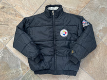 Load image into Gallery viewer, Vintage Pittsburgh Steelers Pro Player Reversible Parka Football Jacket, Size XL