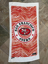 Load image into Gallery viewer, Vintage San Francisco 49ers Zubaz NFL Football Towel ###