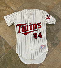 Load image into Gallery viewer, Vintage Minnesota Twins Kirby Puckett Rawlings Baseball Jersey, Size 36, Size Small