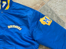 Load image into Gallery viewer, Vintage Milwaukee Brewers Starter Satin Baseball Jacket, Size Large