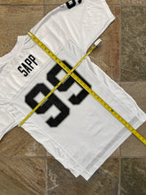 Load image into Gallery viewer, Vintage Oakland Raiders Warren Sapp Reebok Football Jersey, Size Medium