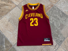 Load image into Gallery viewer, Cleveland Cavaliers LeBron James Adidas Basketball Jersey, Size Youth Medium, 10-12