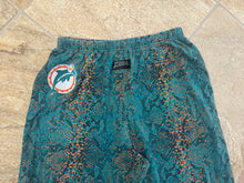 Load image into Gallery viewer, Vintage 90s Miami Dolphins Zubaz Football Pants, Size Large