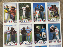 Load image into Gallery viewer, Vintage 1987 MLB All Stars Smokey Bear Day Baseball Poster