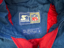 Load image into Gallery viewer, Vintage Buffalo Bills Starter Parka Football Jacket, Size Youth Small, 8-10