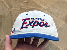 Load image into Gallery viewer, Vintage Montreal Expos Sports Specialties Script Snapback Baseball Hat