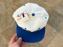 Load image into Gallery viewer, Vintage New York Rangers Logo Athletic Sharktooth Snapback Hockey Hat